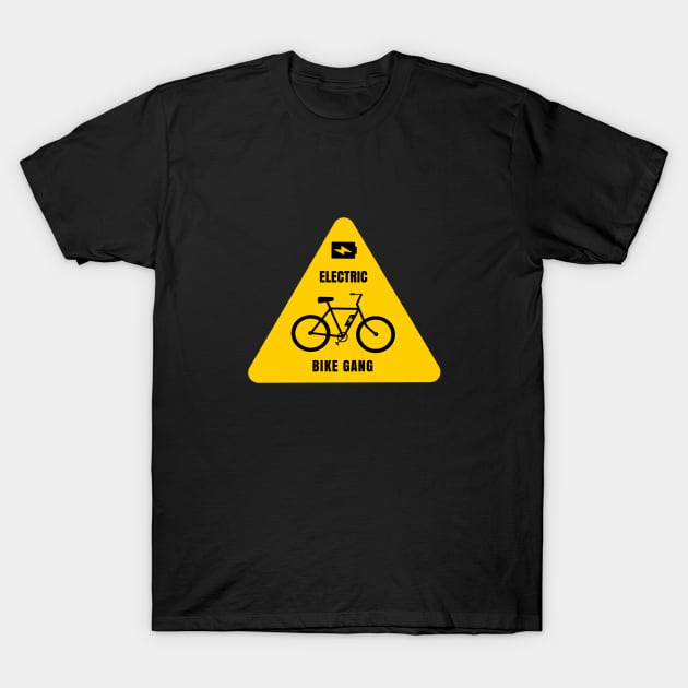 ELECTRIC BIKE GANG T-Shirt by DRAWGENIUS